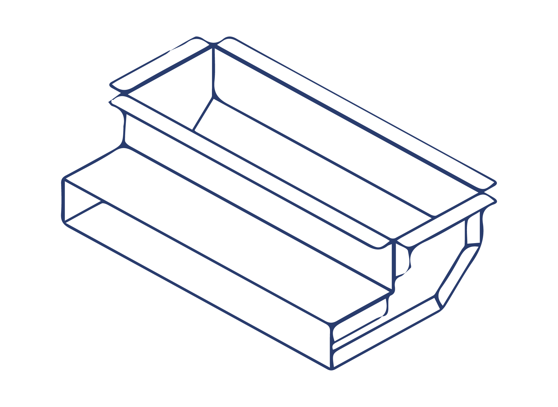 Slab Duct Soffit Discharge Blueprint